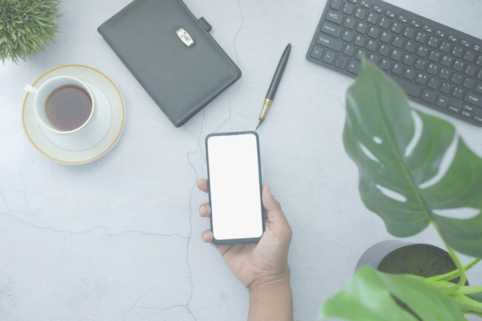 Espace de travail moderne pour la planification financière